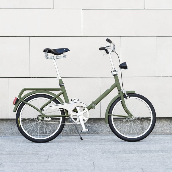 Skladací bicykel Dude Bike Top, zelený