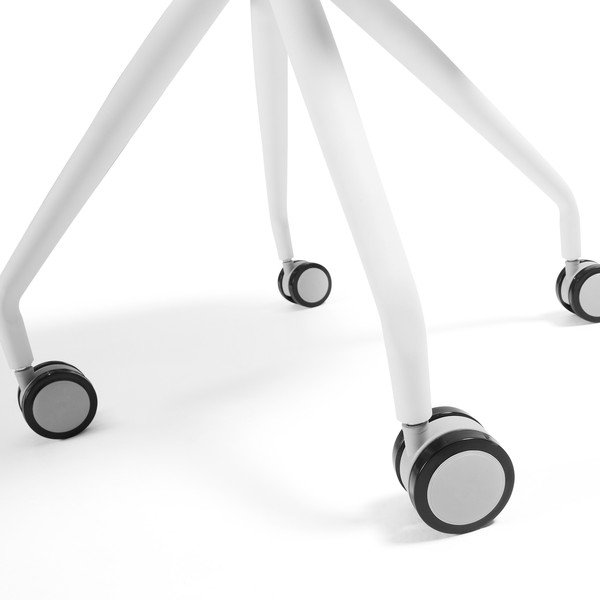 Biela kancelárska stolička Kave Home Lars-image-3