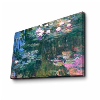 Nástenná reprodukcia na plátne Claude Monet, 45 × 70 cm