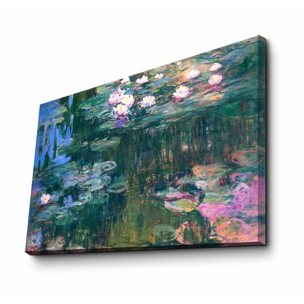 Nástenná reprodukcia na plátne Claude Monet, 45 × 70 cm-image-2