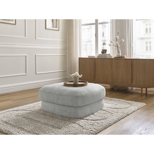 Svetlosivá ženilková podnožka Leonore – Bobochic Paris-image-4