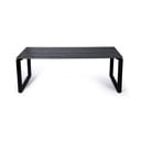 Sivý záhradný stôl pre 8 osôb Bonami Selection Strong, 210 x 100 cm