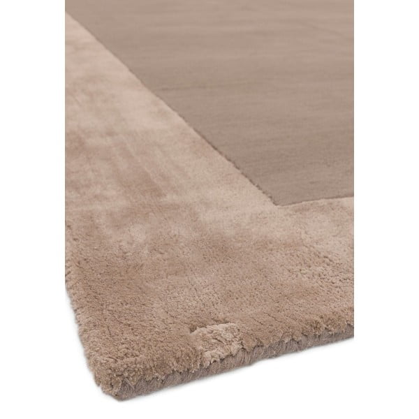 Svetlohnedý ručne tkaný koberec s prímesou vlny 160x230 cm Ascot – Asiatic Carpets-image-2