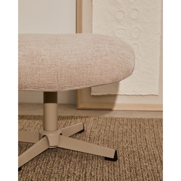 Béžová ženilková podnožka Teryl – Kave Home-image-4