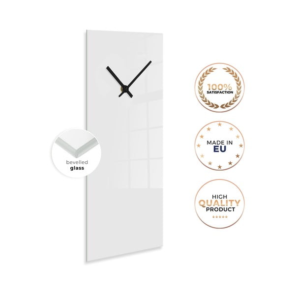 Nástenné hodiny Styler Glassclock Coffee Love, 20 × 60 cm-image-3