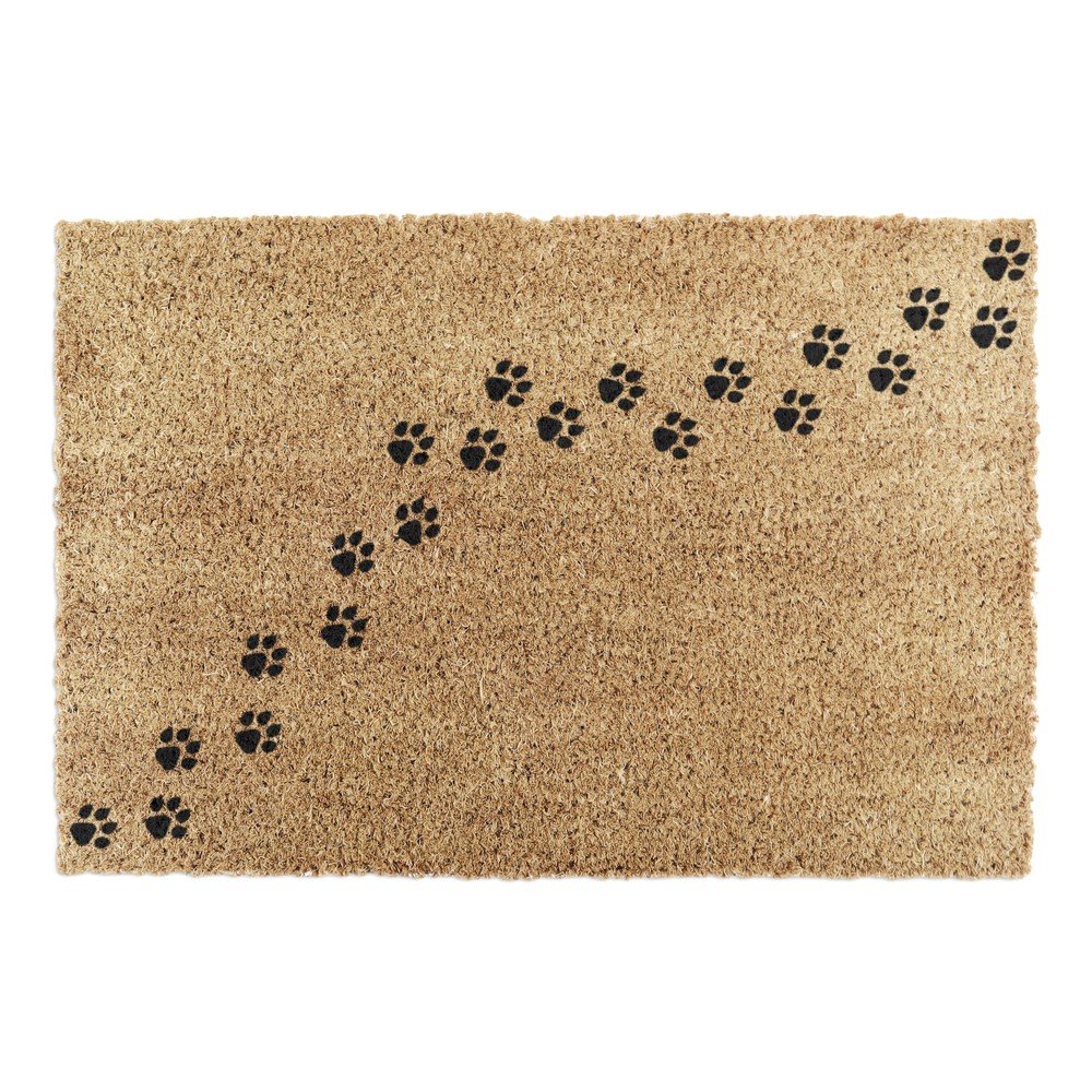 Rohožka z kokosového vlákna 40x60 cm Paw Prints – Artsy Doormats