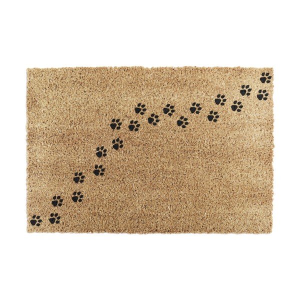 Rohožka z kokosového vlákna 40x60 cm Paw Prints – Artsy Doormats