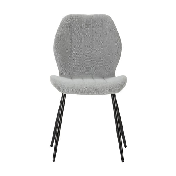 Svetlosivé jedálenské stoličky v súprave 4 ks Milu – Marckeric-image-2