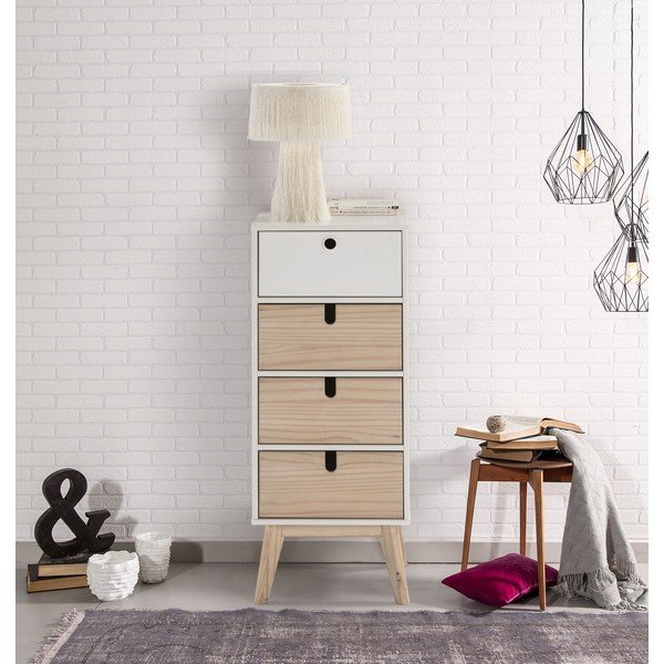 Komoda so zásuvkami Marckeric Kiara, 40 × 100 cm-image-1