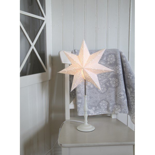 Svetloružová svetelná dekorácia s vianočným motívom Romantic MiniStar – Star Trading-image-3