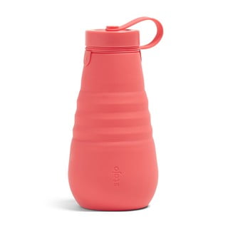 Oranžová skladacia fľaša Stojo Bottle Coral, 590 ml