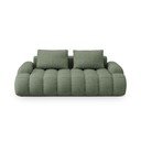 Zelená pohovka 200 cm Linz – Cosmopolitan Design
