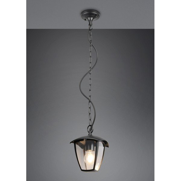 Závesné vonkajšie svietidlo ø 17 cm Venta – Trio-image-1