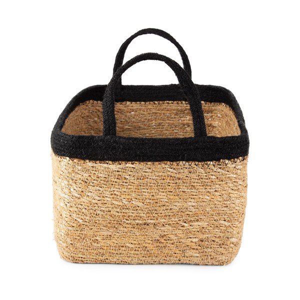 Úložný košík z morskej trávy Compactor Natural, 34 x 23 cm-image-2