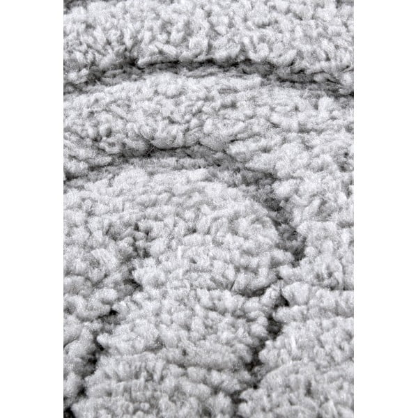 Svetlosivý okrúhly koberec ø 200 cm Panglao New York Light Grey – Elle Decoration-image-4