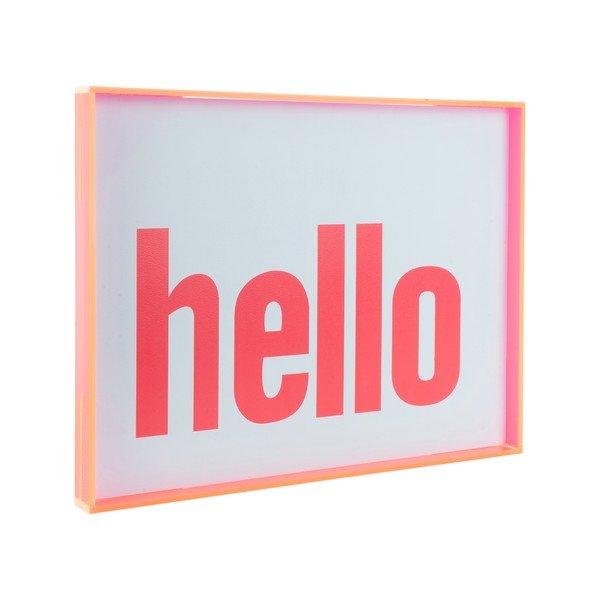 Obraz 41x31 cm Hello  – PT LIVING
