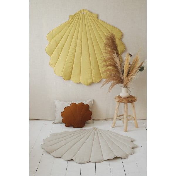 Béžová detská deka na hranie Sand - Moi Mili-image-2