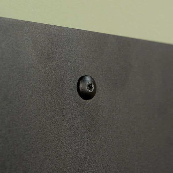 Čierna kovová polica 30 cm Flex – Spinder Design-image-2