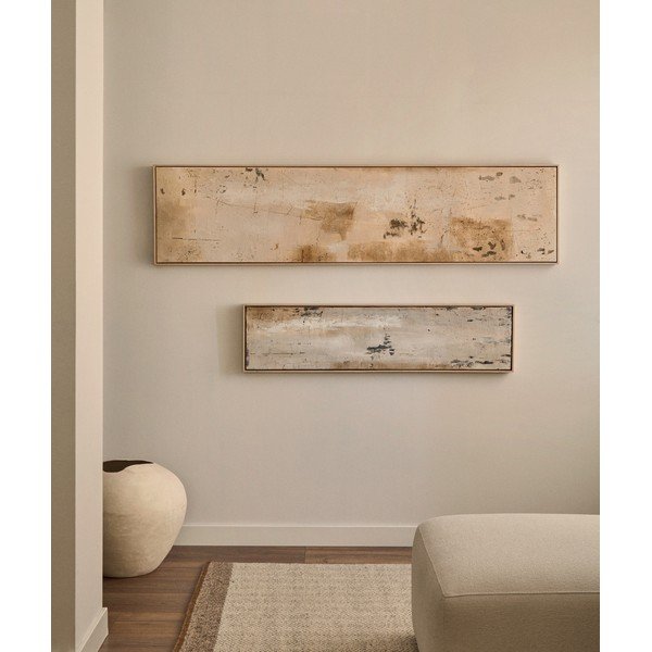 Obraz s rámom/na plátne 182x47 cm Silpa – Kave Home-image-1