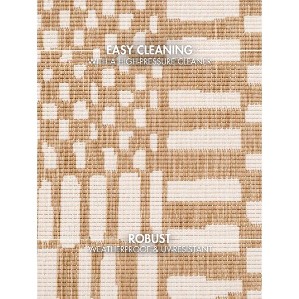 Krémovobiely/v prírodnej farbe vnútorný a vonkajší koberec 120x170 cm Haringey Barkham – Ted Baker-image-3