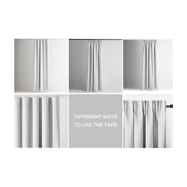 Biely dimout záves 140x245 cm Kierra – Restilo-image-3