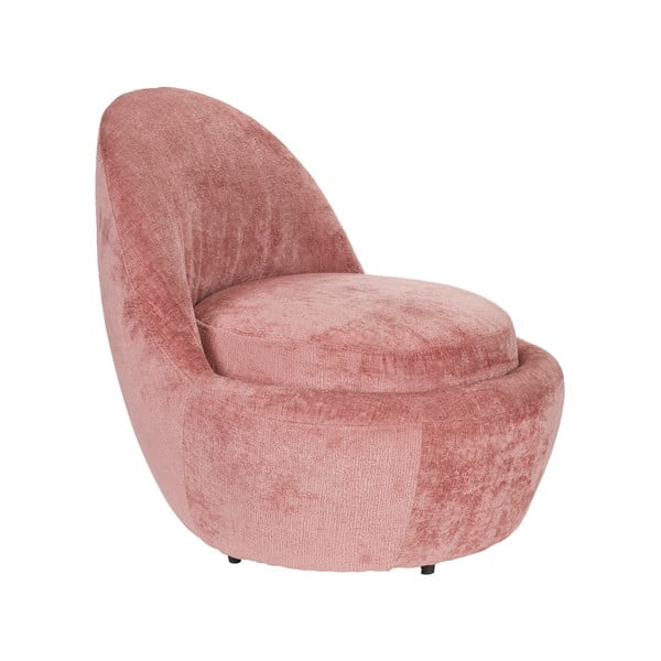 Ružové kreslo Nash – White Label