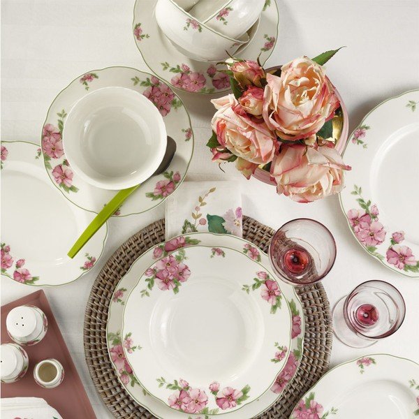 28-dielna sada riadu z porcelánu Kutahya Flora-image-1