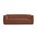 Oranžová menčestrová pohovka 242 cm Giorgia – Bobochic Paris