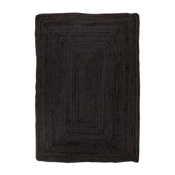 Čierny koberec House Nordic Bombay Rug, 90 x 60 cm