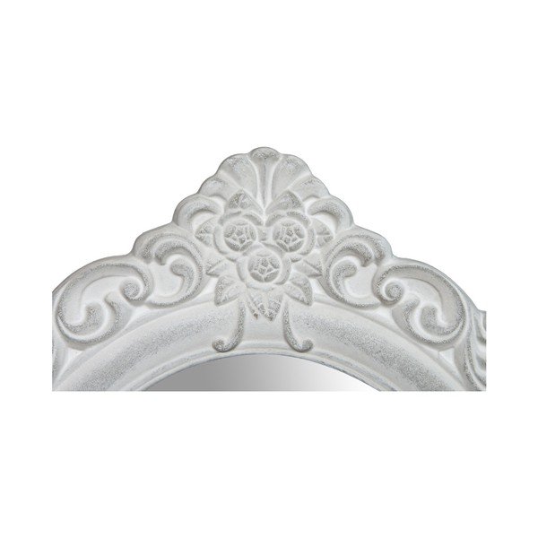Biele zrkadlo Biscottini Oval-image-1