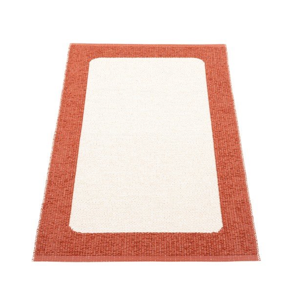 Vnútorný a vonkajší koberec v tehlovo-krémovej farbe 70x120 cm Ilda Brick – Pappelina