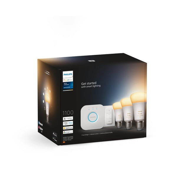 Inteligentný štartovací balíček 5 ks E27, 11 W White ambiance – Philips Hue-image-2
