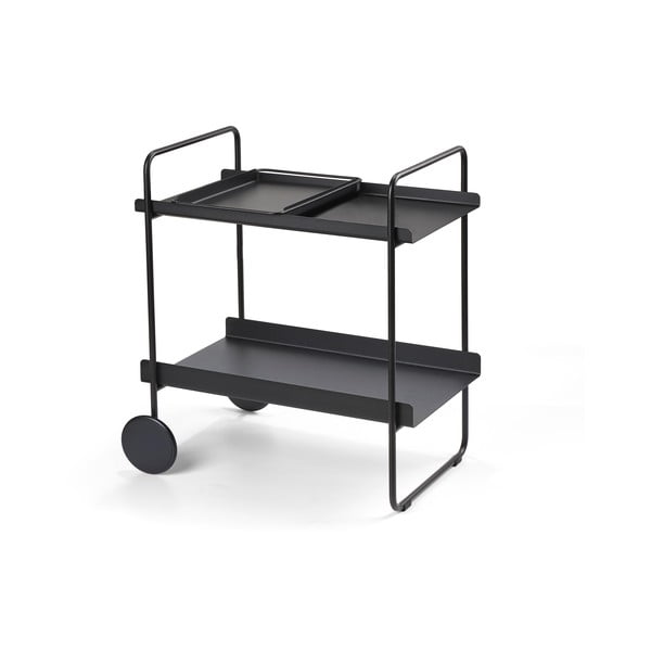 Kovový servírovací stolík na kolieskach 40.5x61 cm A-Cocktail – Zone