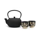 Čierna porcelánovo-liatinová čajová súprava Sichuan – Bredemeijer