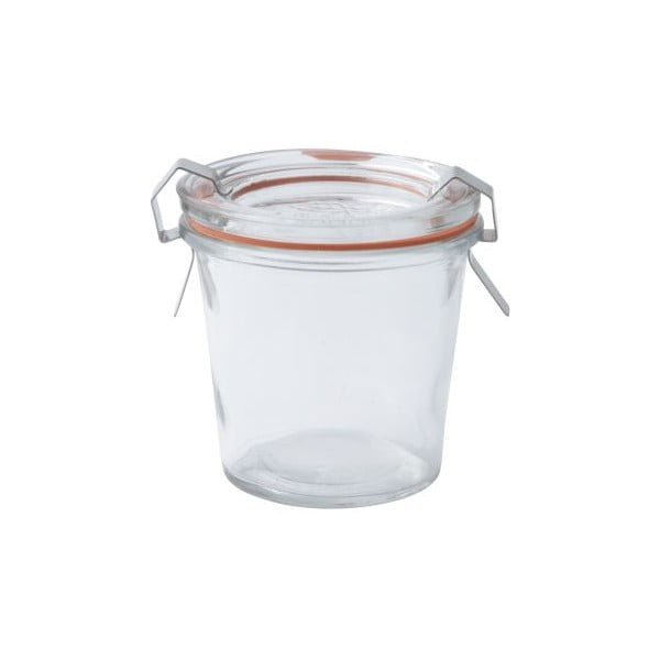 Zavárací pohár s uzáverom KJ Collection Clear, 100 ml
