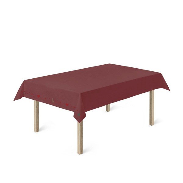 Obrus s vianočným motívom s prímesou bavlny 150x270 cm Christmas Fable – JUNA