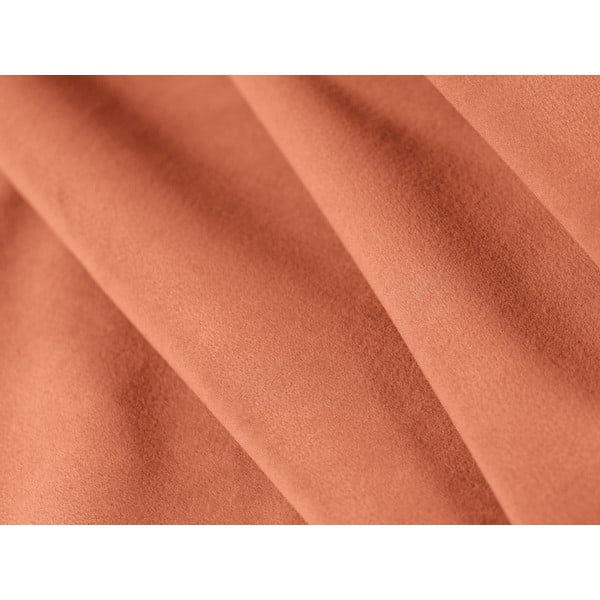 Ružová zamatová pohovka 266 cm Paolo – Milo Casa-image-4