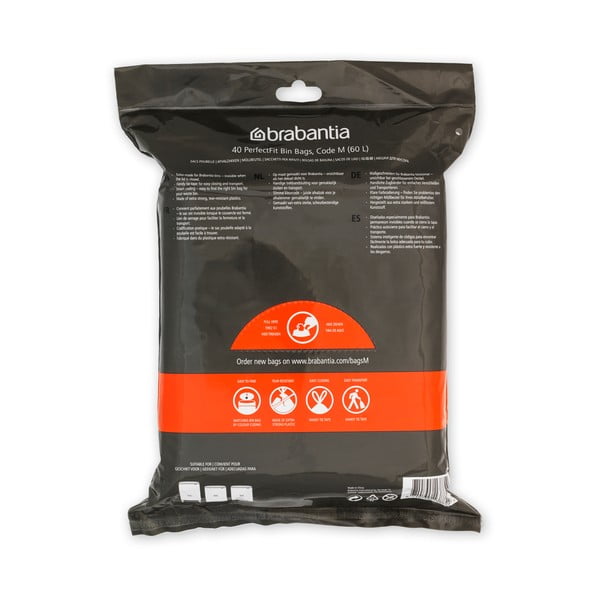 Vrecia na odpadky v súprave 40 ks 60 l PerfectFit M – Brabantia-image-4