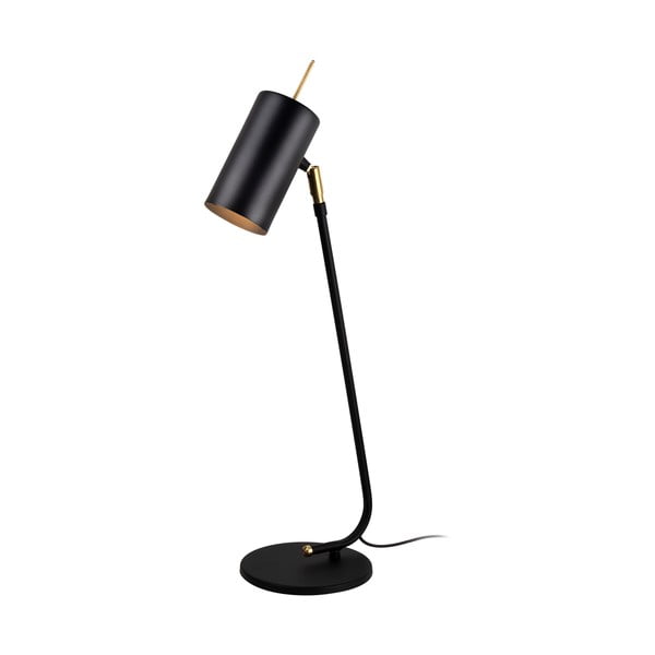 Čierna stolová lampa Squid Lighting Geo, výška 60 cm