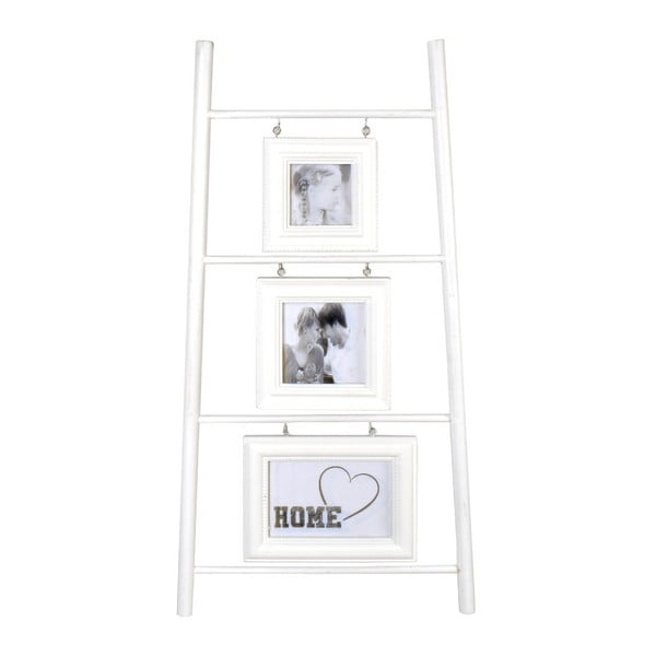 Trojitý fotorámček White Ladder