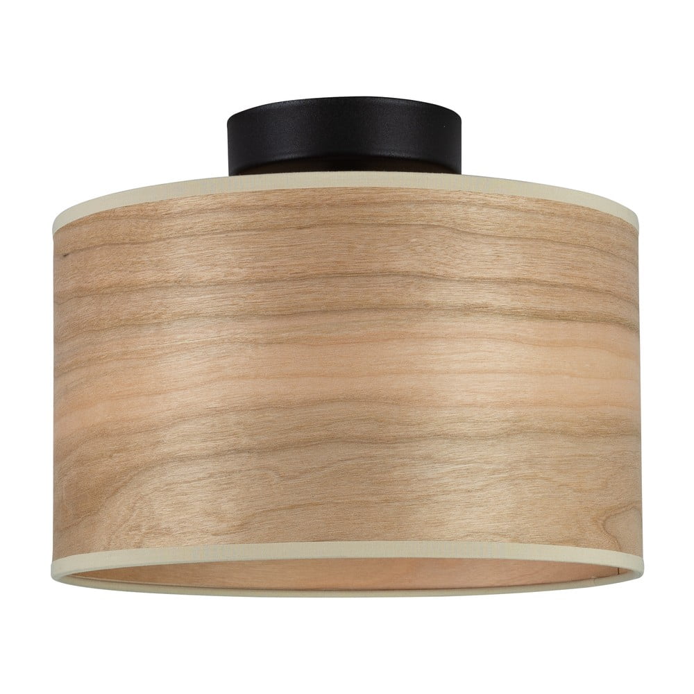 Stropné svietidlo s tienidlom z dreva čerešne Sotto Luce TSURI S