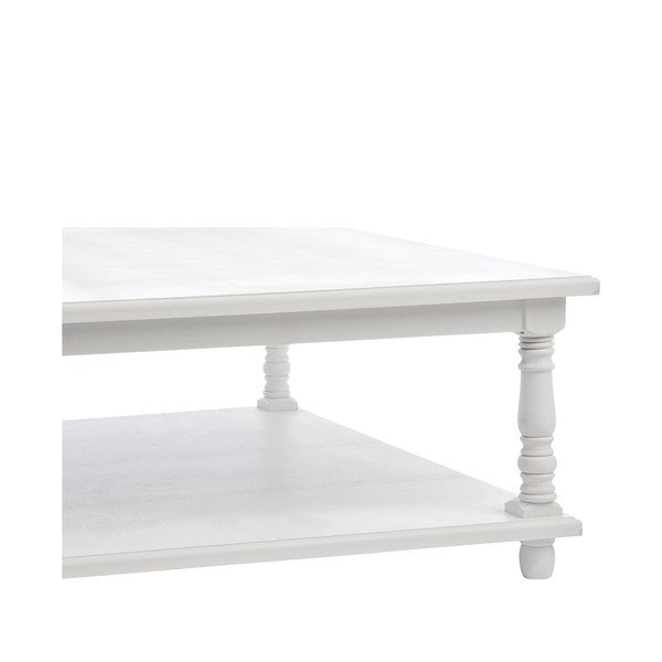 Drevený kávový stolík J-Line Paulownia Square-image-1