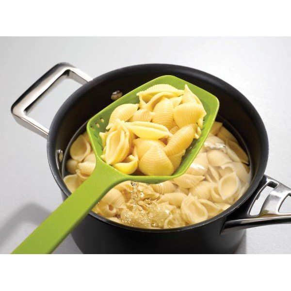 Zelená cedidlová lyžica Joseph Joseph Scoop Plus, malá-image-1