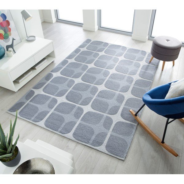 Sivý koberec Flair Rugs Mesh, 160 x 230 cm-image-4