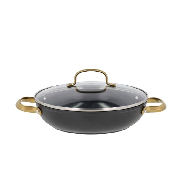 Hliníkový hrniec s nepriľnavým povrchom s pokrievkou na indukciu 2,6 l – Holm