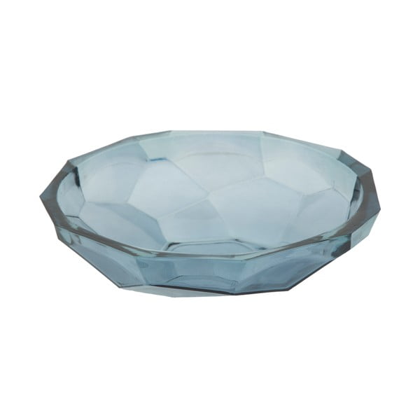 Modrá miska z recyklovaného skla Mauro Ferretti Stone, ø 34 cm