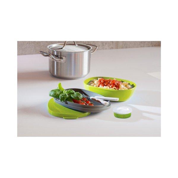 Ružový obedový box Mepal Ellipse-image-3