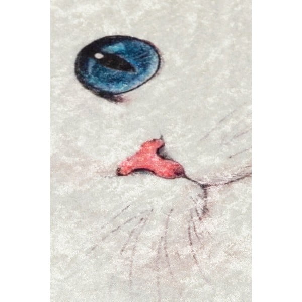 Krémová kúpeľňová predložka 40x60 cm Blue Eyes – Foutastic-image-3