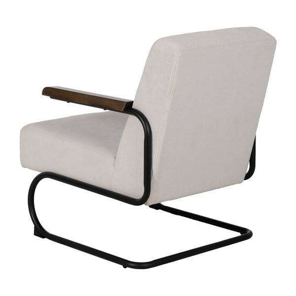 Béžové ženilkové kreslo Industra – Ixia-image-3