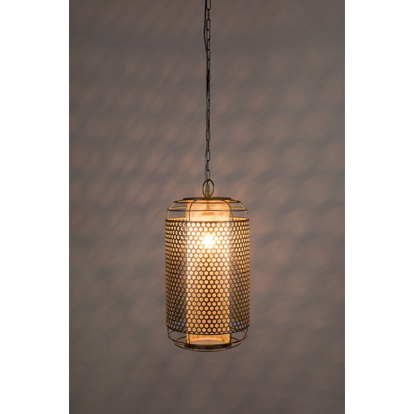 Čierne závesné svietidlo s kovovým tienidlom ø 25.5 cm Archer - Dutchbone-image-1